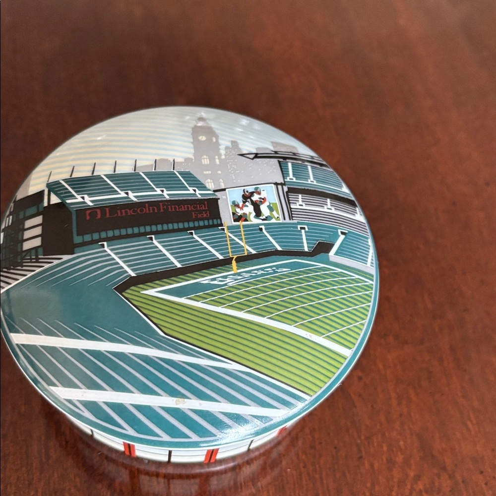 Tiffany & Co. Vintage 2002 Eagles Stadium Scene Decorative Trinket